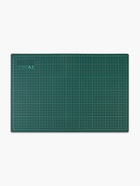Мат для резки, двусторонний, 45×30 см, А3, зелёный - Фото 4