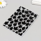 Трафарет для эмбосирования пластик "Листья разных деревьев" 14,5х10,5 см - фото 41698256