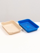 Туалет средний с сеткой 36×26×6.5 см, тёмно-синий/бежевый - Фото 6