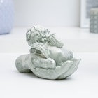 Статуэтка "Ангелочек на ладони спит" состаренный, 16х10х8см - фото 809564953