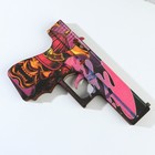 Сувенир деревянный пистолет «Маска», длина 20 см. - фото 3878179