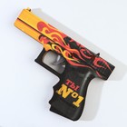 Сувенирное оружие пистолет «Огонь», длина 19,8 см - Фото 3