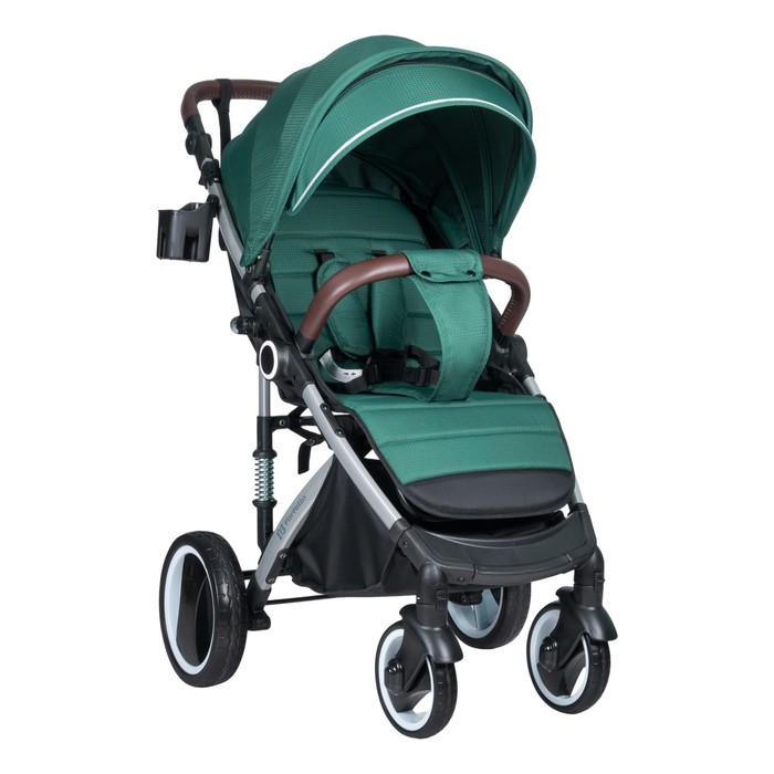 Коляска прогулочная Farfello Bino Angel Plus, цвет ultramarine green - Фото 1