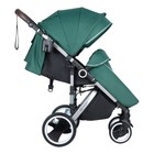Коляска прогулочная Farfello Bino Angel Plus, цвет ultramarine green - Фото 2