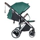 Коляска прогулочная Farfello Bino Angel Plus, цвет ultramarine green - Фото 12