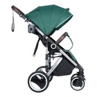 Коляска прогулочная Farfello Bino Angel Plus, цвет ultramarine green - Фото 13