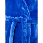 Халат мужской, размер 46, цвет синий - Фото 11