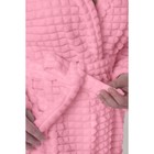 Халат женский, размер 42, цвет розовый - Фото 5