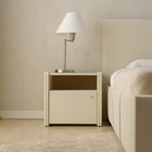 Широкая тумба «Алеро» с дверцей, премиум велюр, цвет лепестки ландыша - Фото 9