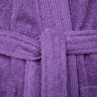 Халат махровый LoveLife "Royal" цвет светло-фиолетовый размер 42-44 (S) 100% хлопок, 330 гр/м2 - Фото 12