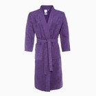 Халат махровый LoveLife "Royal" цвет светло-фиолетовый размер 42-44 (S) 100% хлопок, 330 гр/м2 - Фото 9