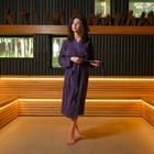 Халат махровый LoveLife «Royal» цвет светло-фиолетовый размер 46-48 (М) 100% хлопок, 330 г/м² - Фото 5