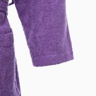 Халат махровый LoveLife "Royal" цвет светло-фиолетовый размер 46-48 (М) 100% хлопок, 330 гр/м2 - Фото 11