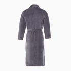 Халат махровый LoveLife "Comfort" цвет серый, размер 48-50 (S) 100% хлопок, 330 гр/м2 - Фото 11