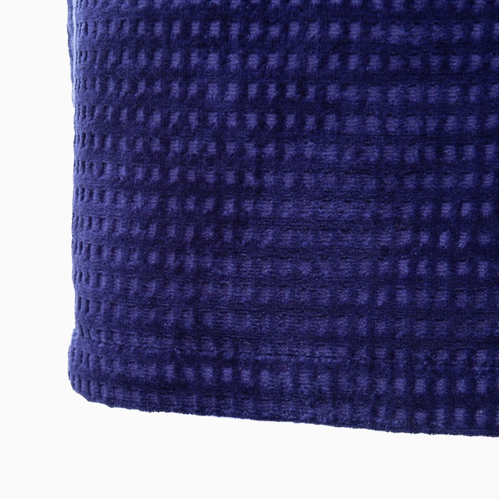 Халат махровый LoveLife "Comfort" цвет синий, размер 48-50 (S) 100% хлопок, 330 гр/м2 - фото 1910429906