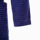 Халат махровый LoveLife "Comfort" цвет синий, размер 52-54 (М) 100% хлопок, 330 гр/м2 - Фото 5