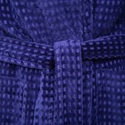 Халат махровый LoveLife "Comfort" цвет синий, размер 52-54 (М) 100% хлопок, 330 гр/м2 - Фото 7