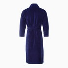 Халат махровый LoveLife "Comfort" цвет синий, размер 52-54 (М) 100% хлопок, 330 гр/м2 - Фото 9
