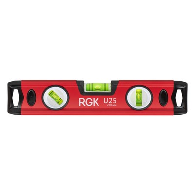 Уровень RGK U25 775311, магнитный, 3 глазка, 250 мм