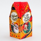 Коробка новогодняя подарочная складная «Приветики» 10.5×10.5×21.5 см - Фото 2