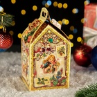 Коробка новогодняя подарочная складная «Столичный» 12×12×17 см - фото 53935295