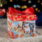Коробка подарочная складная "Снежка" 12,5 х 12,5 х 12 см - Фото 3