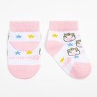 Набор носков Крошка Я «Единорог», 2 пары, 6-8 см - фото 26314906