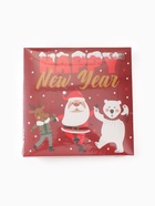 Новогодний подарочный набор KAFTAN Happy NY носки размер 36-39 (23-25 см), бомбочка для ванн - фото 61888311