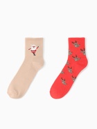 Новогодний подарочный набор KAFTAN Happy NY носки размер 36-39 (23-25 см), бомбочка для ванн - фото 119034538 Новогодний подарочный набор KAFTAN Happy NY носки размер 36-39 (23-25 см), бомбочка для ванн - фото 119034538