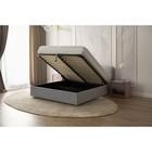 Кровать двуспальная «Птичье гнездо», с мягким изголовьем, с подъёмным механизмом, 1400×2000 мм, премиум велюр, цвет звёздная пыль - Фото 2