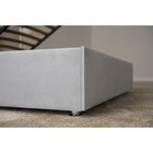 Кровать двуспальная «Птичье гнездо», с мягким изголовьем, с подъёмным механизмом, 1400×2000 мм, премиум велюр, цвет звёздная пыль - Фото 6