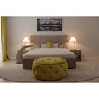 Кровать «Пантеон» без ПМ, 140×200 см, премиум велюр, цвет пески касабланки - Фото 4