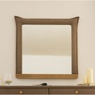 Зеркало квадратное «Олимпия», 830×830 мм, премиум велюр, цвет пески касабланки - Фото 1