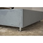 Кровать «Ла Скала» без ПМ, 140×200 см, премиум велюр, цвет лондонский туман - Фото 4