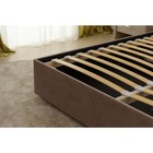 Кровать «Пантеон» с ПМ, 140×200 см, премиум велюр, цвет пески касабланки - Фото 3
