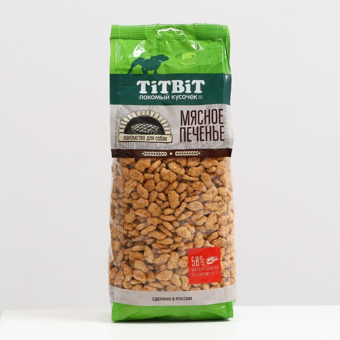 Лакомство TitBit для собак, крекер с мясом утки 1.1 кг - Фото 1