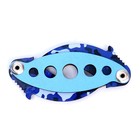 Нож с двумя лезвиями, раскладной - Фото 4