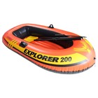 Лодка EXPLORER 200, 2-местная, вёсла, насос, до 95 кг, 185×94×41 см, от 6 лет, 58331NP, уценка - Фото 2