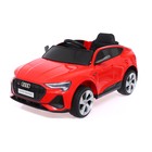Электромобиль AUDI e-tron Sportback, EVA колёса, кожаное сидение, цвет красный - фото 2495916