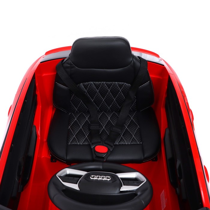 Электромобиль AUDI e-tron Sportback, EVA колёса, кожаное сидение, цвет красный - фото 1907495228