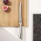 Нож для хлеба Magistro Ardone, лезвие 19,5 см, цвет серебристый - Фото 1