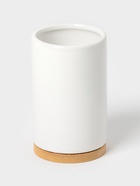 Аксессуары для ванной SAVANNA «Джуно», 3 предмета, мыльница, дозатор для мыла 280 мл, стакан, белые - Фото 5