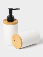 Аксессуары для ванной SAVANNA «Джуно», 3 предмета, мыльница, дозатор для мыла 280 мл, стакан, белые - Фото 9