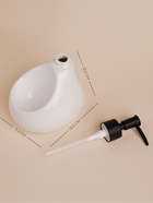 Дозатор для мыла SL Home Drop, с подставкой для губки, 450 мл, белый - Фото 2