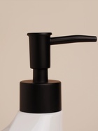 Дозатор для мыла SL Home Drop, с подставкой для губки, 450 мл, белый - Фото 4