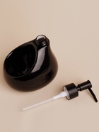 Дозатор для мыла SL Home Drop, с подставкой для губки, 450 мл, чёрный - Фото 3