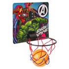 Баскетбольный набор с мячом «Мстители», диаметр мяча 8 см, диаметр кольца 13,5 см - Фото 1