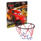 Баскетбольный набор с мячом «Тачки», диаметр мяча 8 см, диаметр кольца 13.5 см - Фото 4