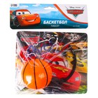 Баскетбольный набор с мячом «Тачки», диаметр мяча 8 см, диаметр кольца 13.5 см - Фото 6