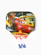 Баскетбольный набор с мячом «Тачки», диаметр мяча 8 см, диаметр кольца 13.5 см - Фото 7